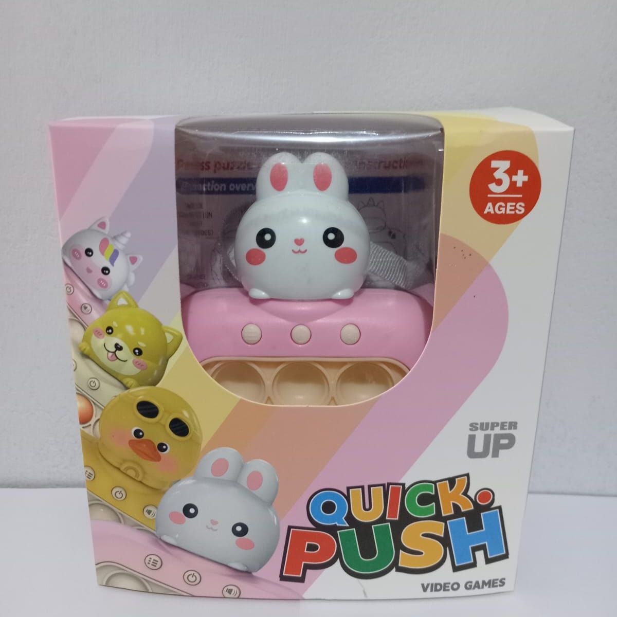 GENERICO - Pop it Electronico  - Conejo rosado