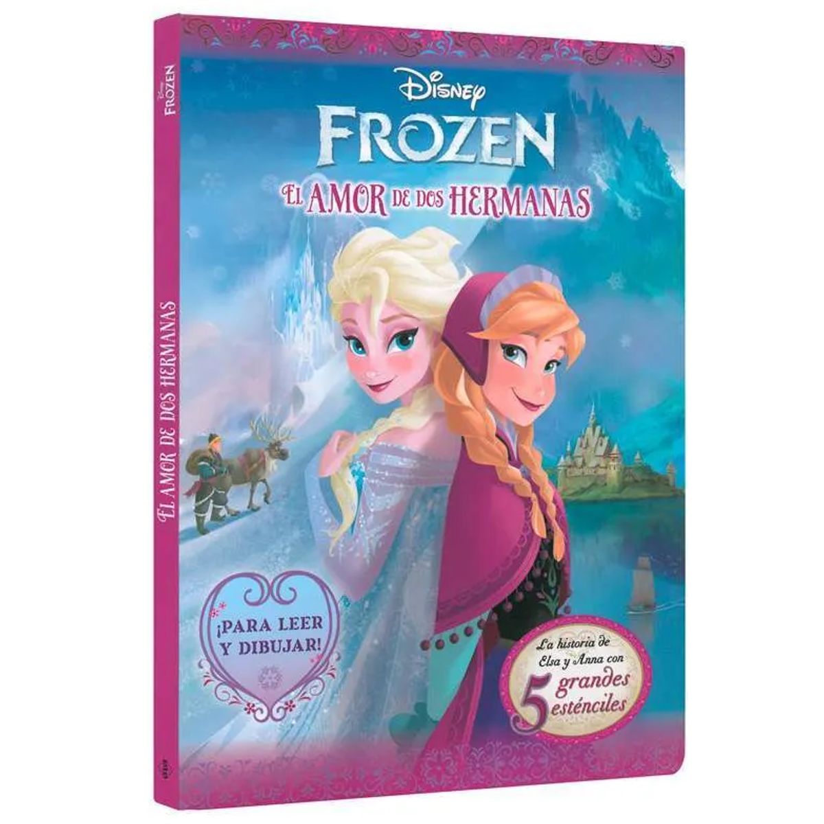 DISNEY CLASICOS - Frozen con Stenciles