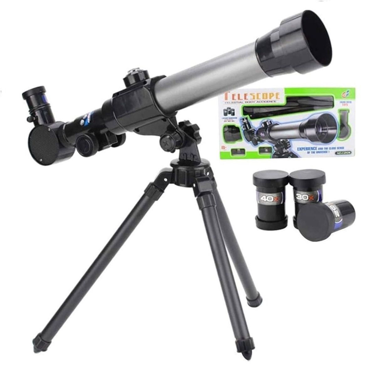 GENERICO - Telescopio Educativo Infantil con Trípode
