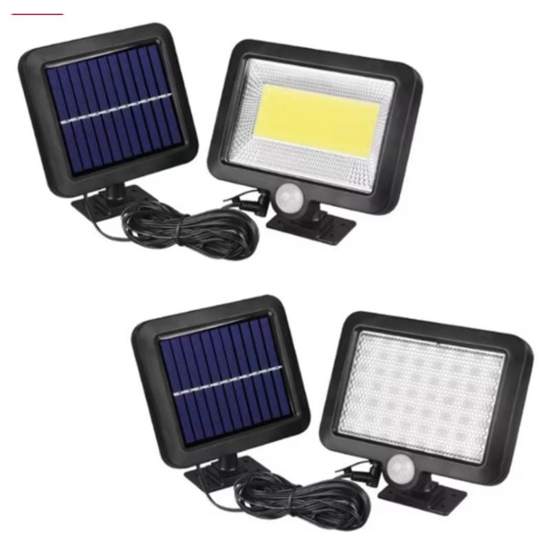 GENERICO - LAMPARA  SOLAR CON SENSOR RECARGABLE