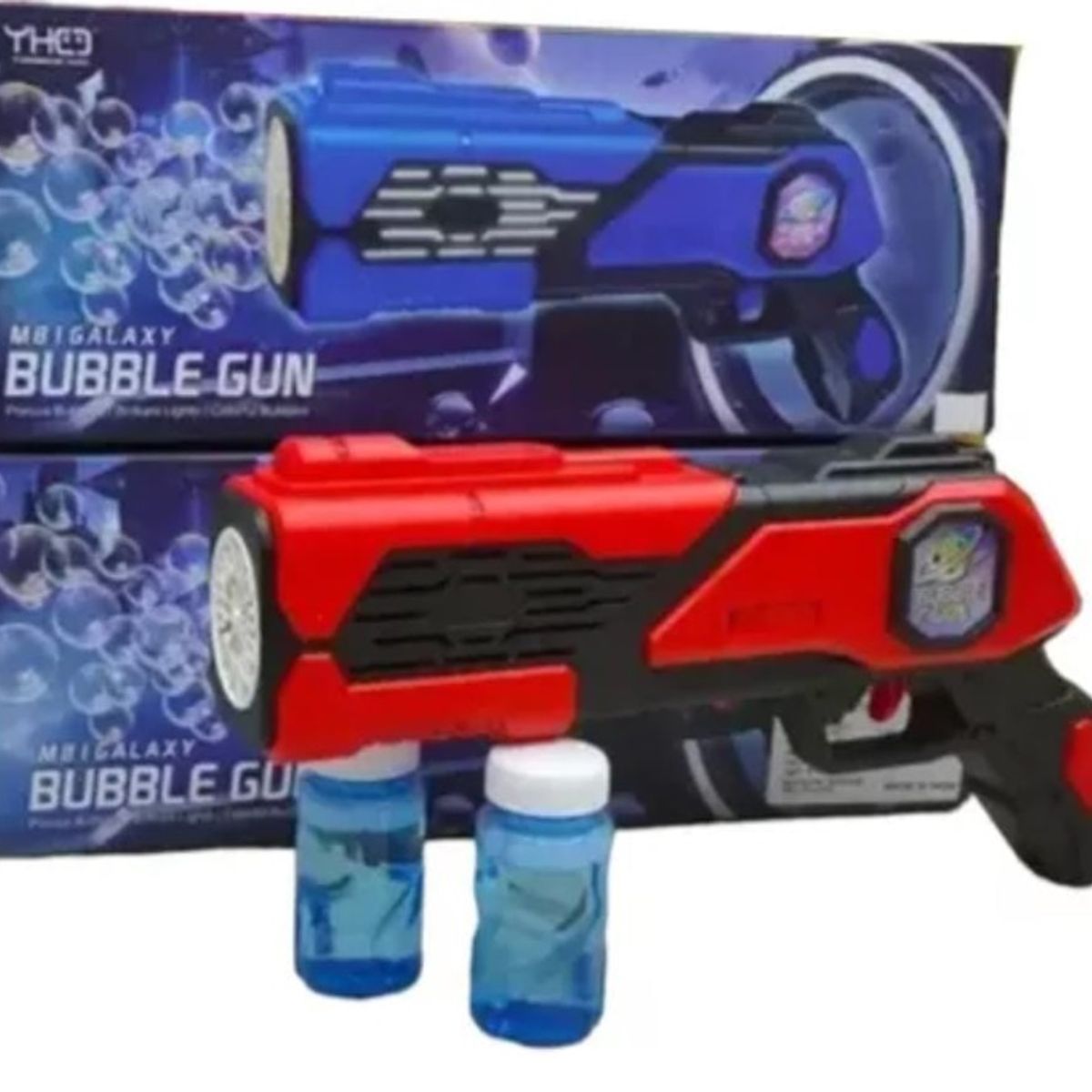 GENERICO - Pistola de Burbujas ROJA