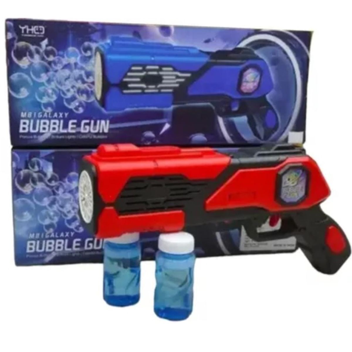 GENERICO - Pistola de Burbujas ROJA