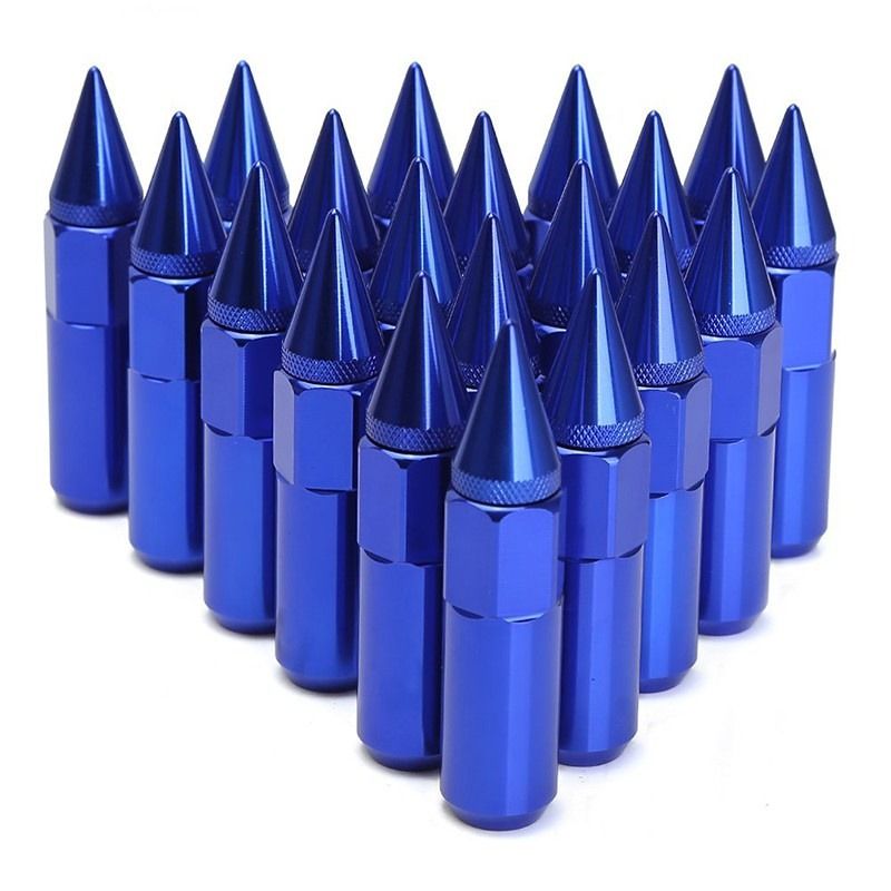 GENERICO - Tuercas Blox Para Aro 12X15X150 Azul