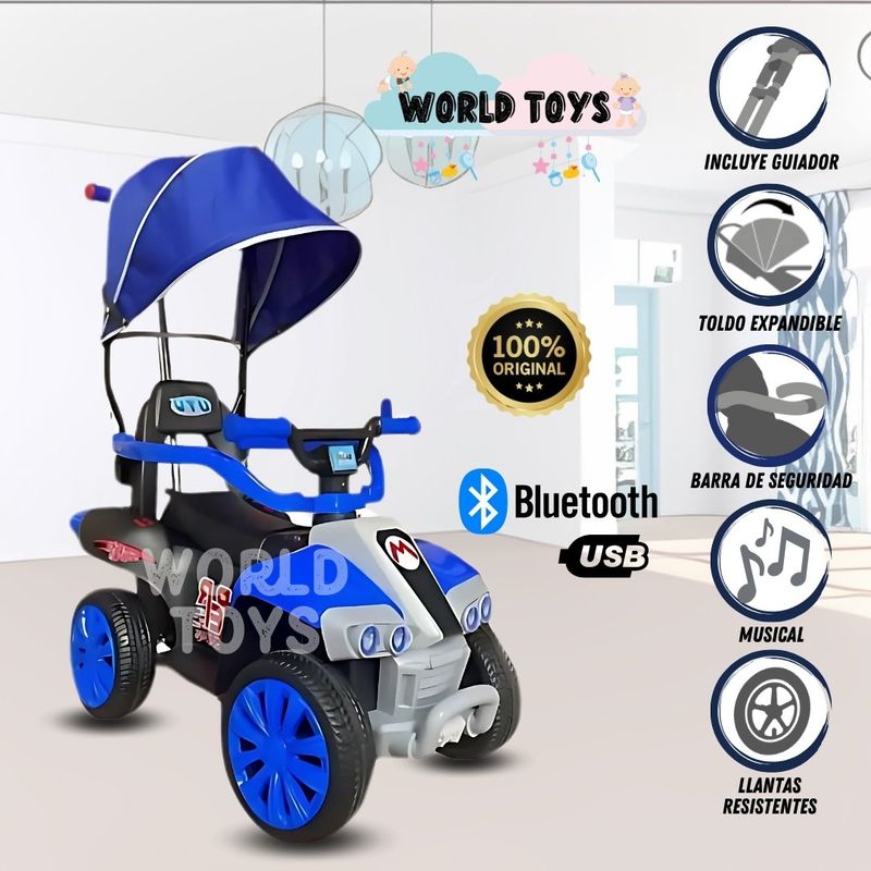 BABY - Correpasillo Guiador «LINZER» Blue