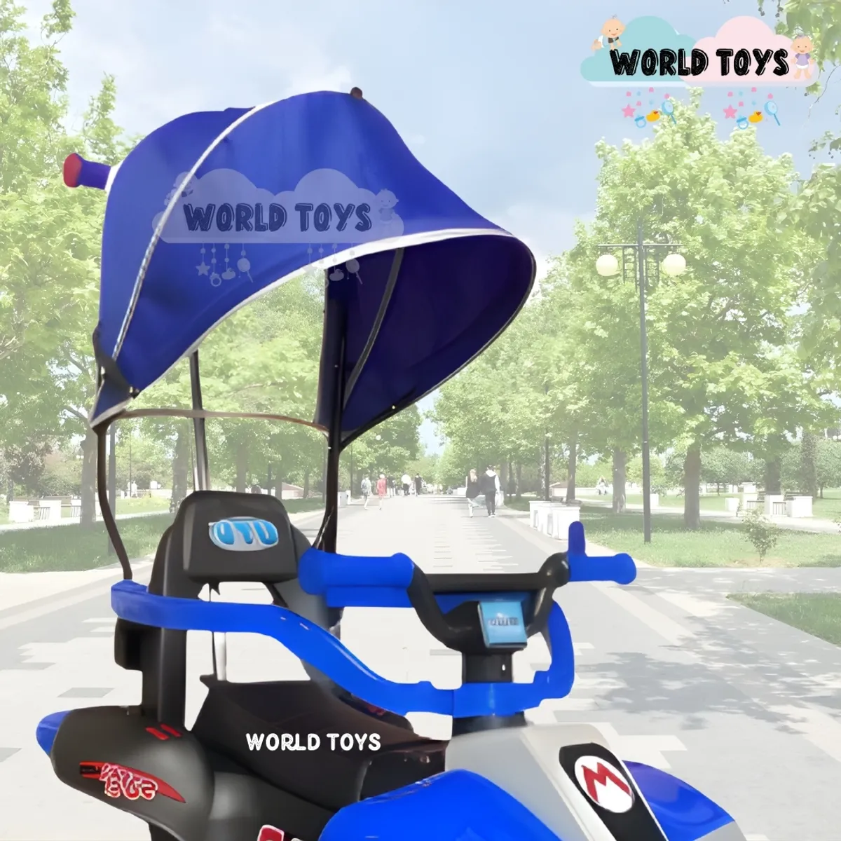 BABY - Correpasillo Guiador «LINZER» Blue