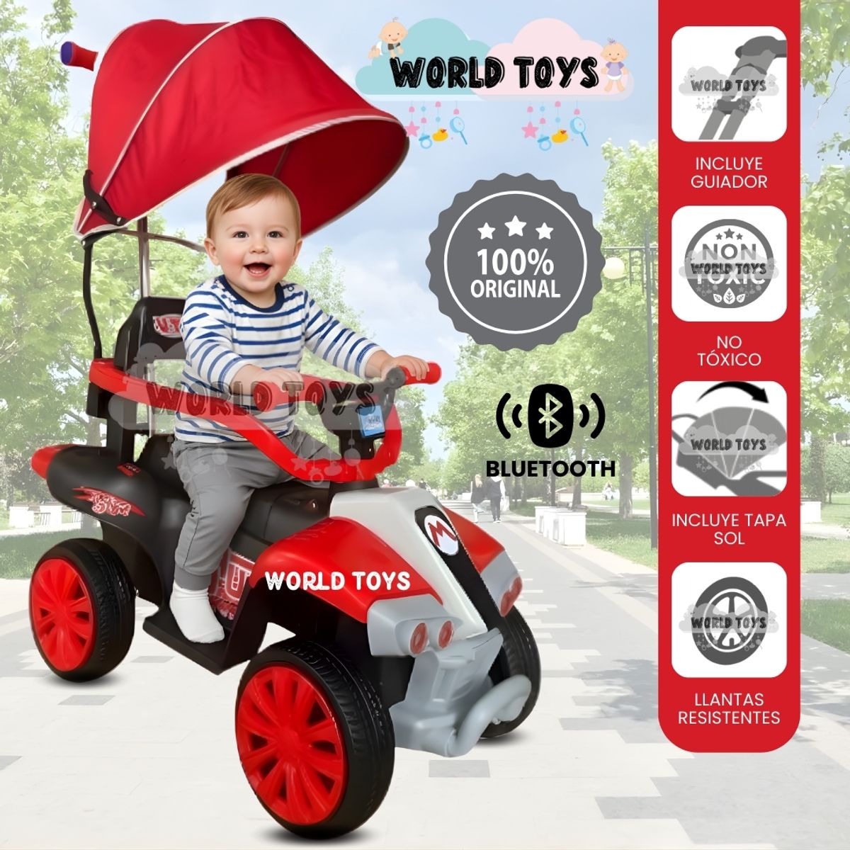 BABY - Correpasillo Guiador «LINZER» Red