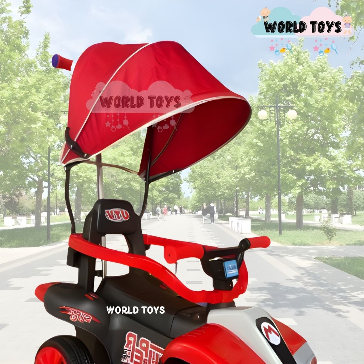 BABY - Correpasillo Guiador «LINZER» Red