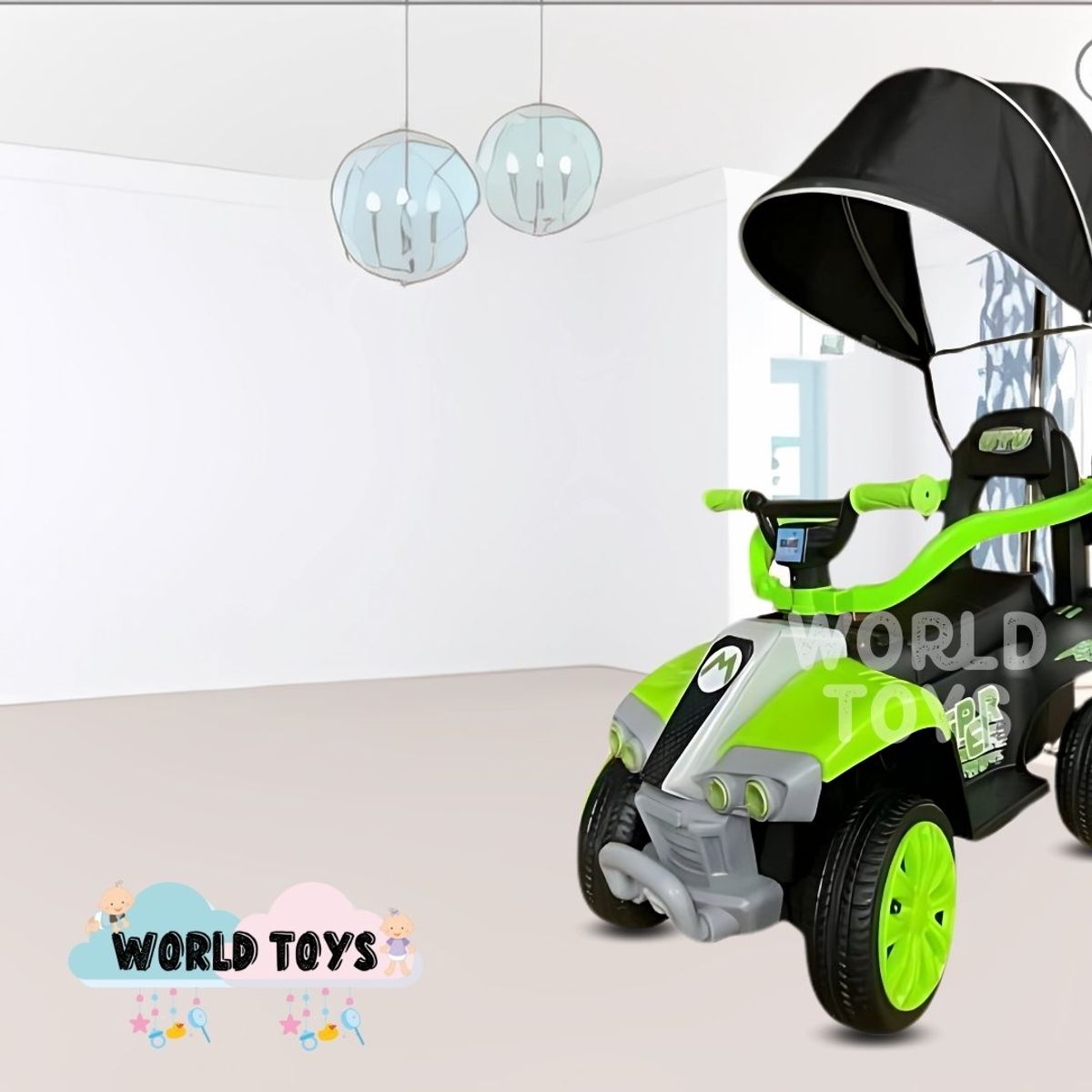 BABY - Correpasillo Guiador «LINZER» Green