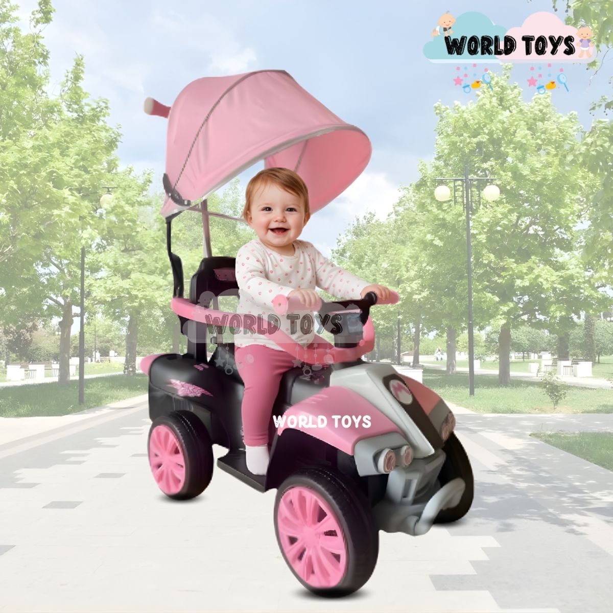 BABY - Correpasillo Guiador «LINZER» Pink