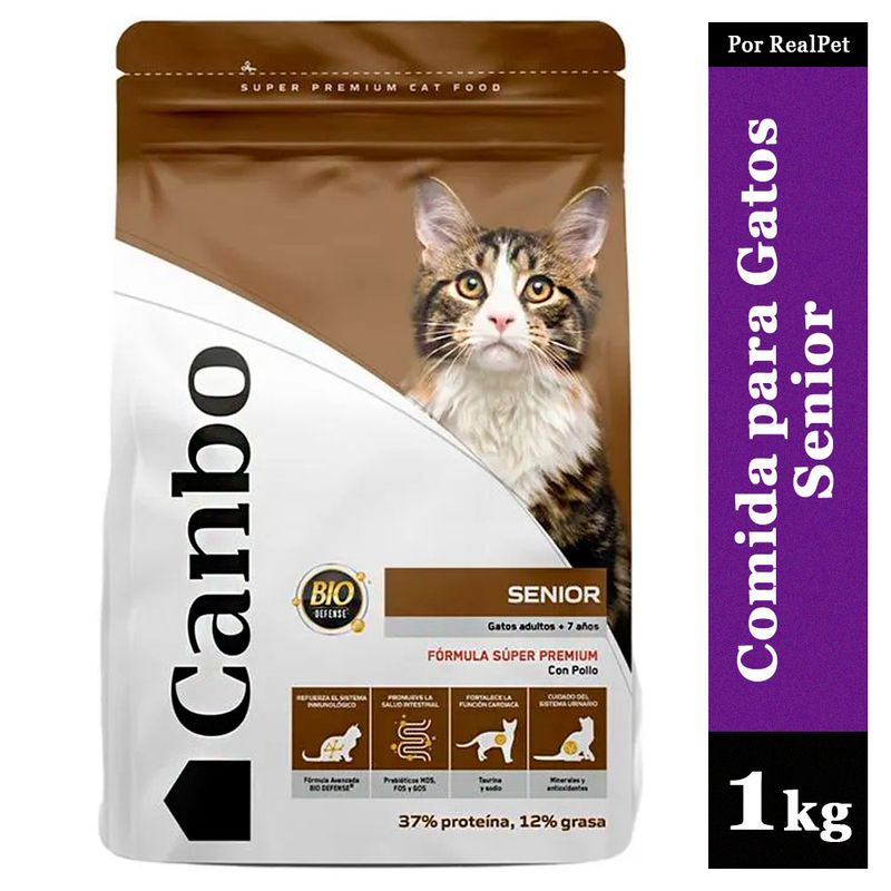 CANBO - Comida para Gatos Adultos Canbo Cat Senior Pollo 1 kg