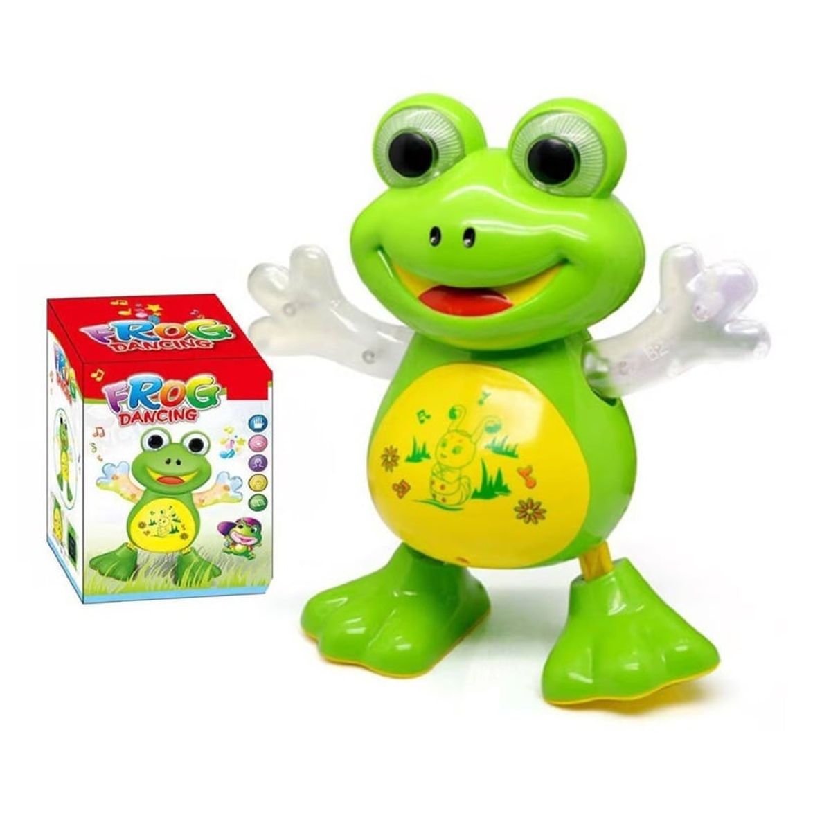 GENERICO - Rana Bailarina con Luces y Sonido