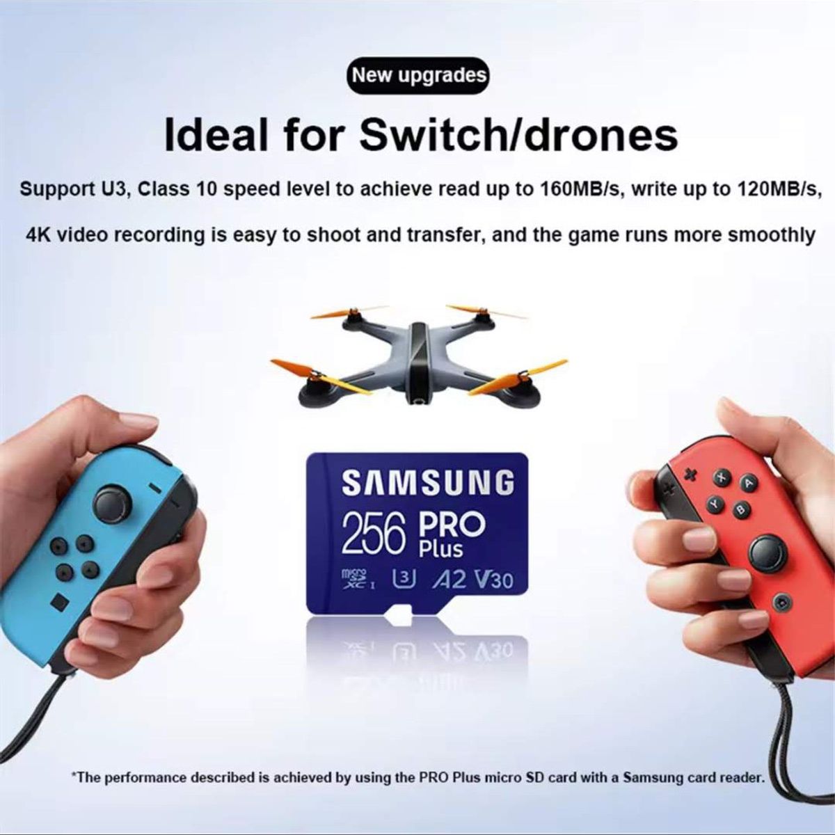 SAMSUNG - Memoria Micro sd Samsung Pro Plus 256 gb 180Mb/s