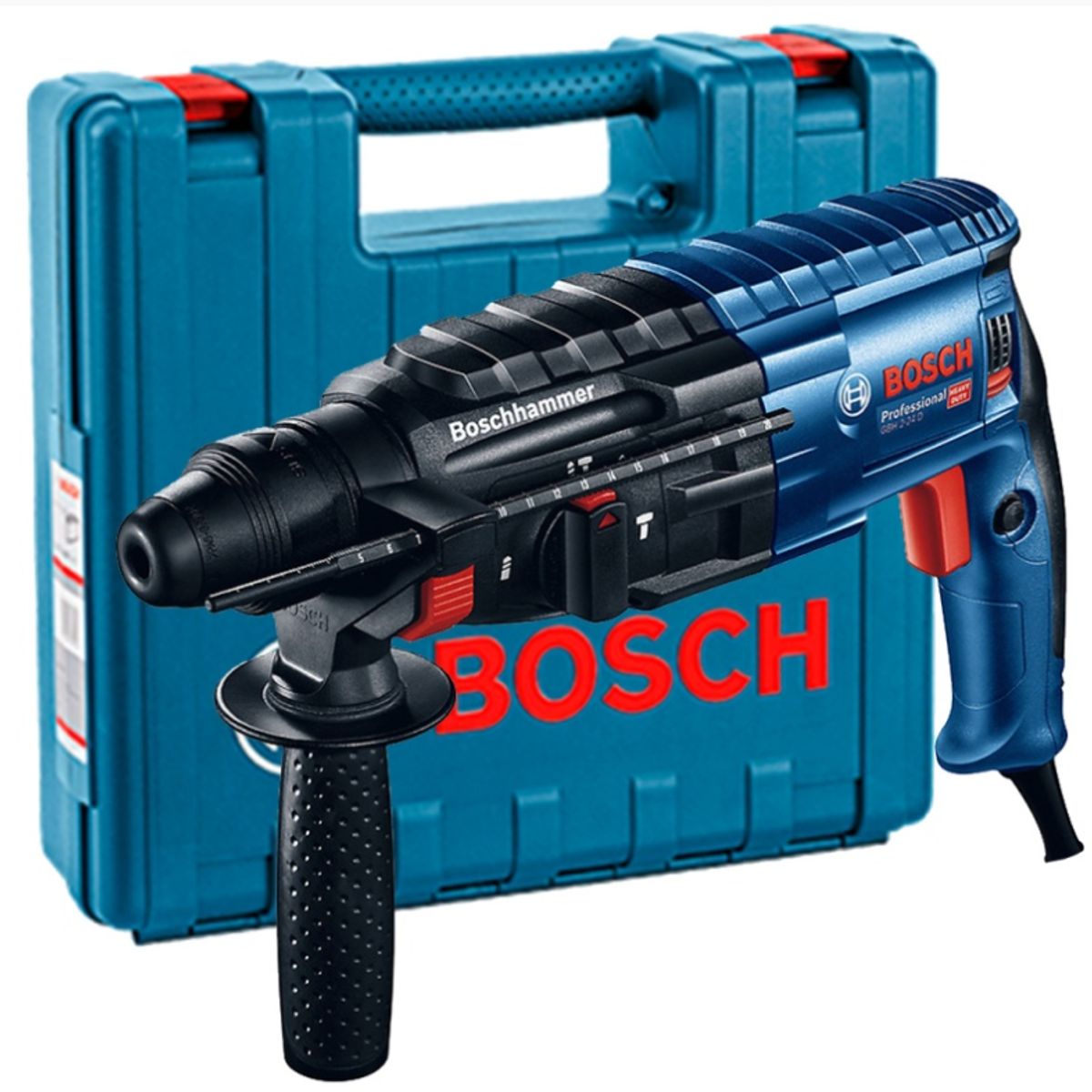BOSCH - Rotomartillo SDS Plus 820W 27J Bosch GBH 2-24 D