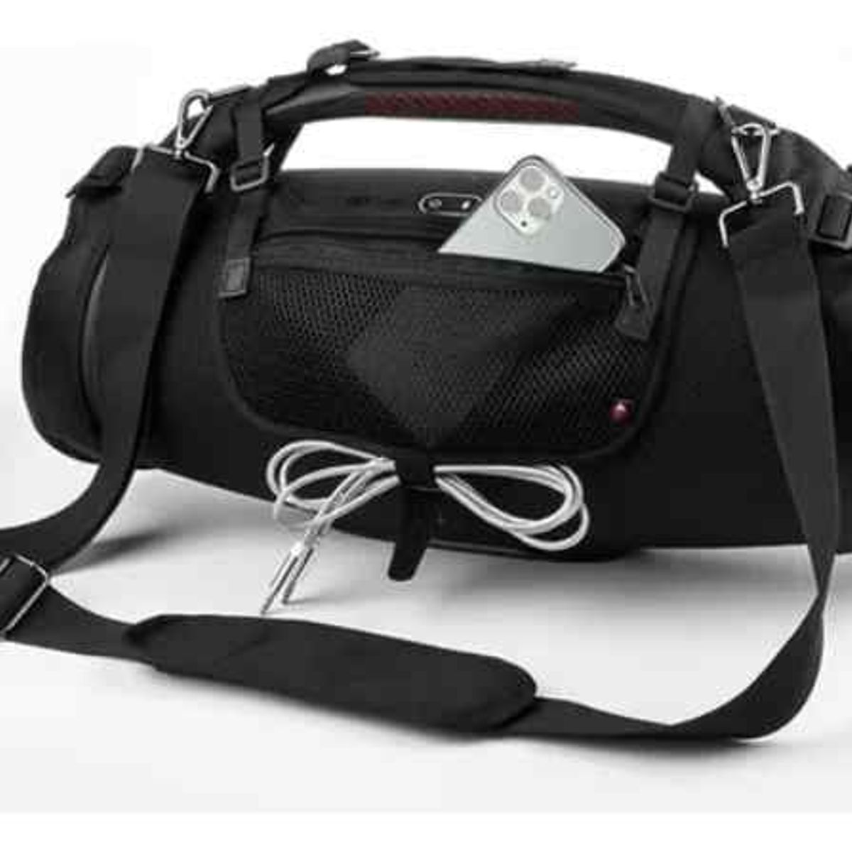 GENERICO - Estuche Correa Bolso Funda transporte para Boombox 3 / 2 color negro