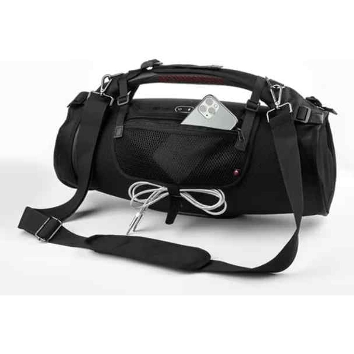 GENERICO - Estuche Correa Bolso Funda transporte para Boombox 3 / 2 color negro