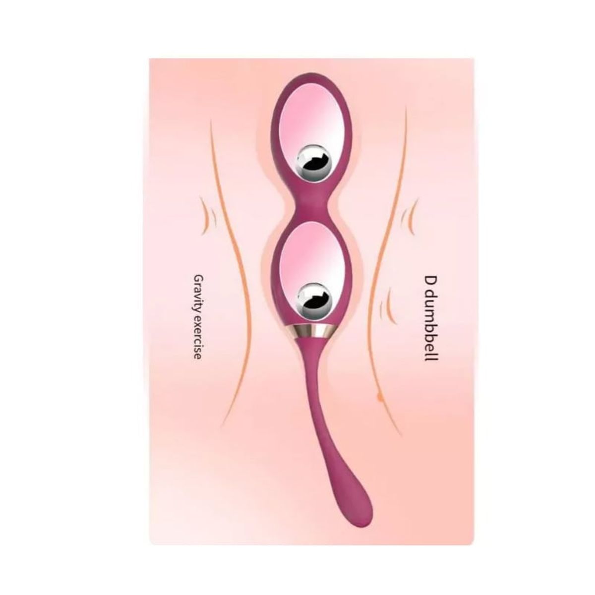 LILO - Kit Consolador Bolas Vaginal Pompoarismo Kegel vibracion