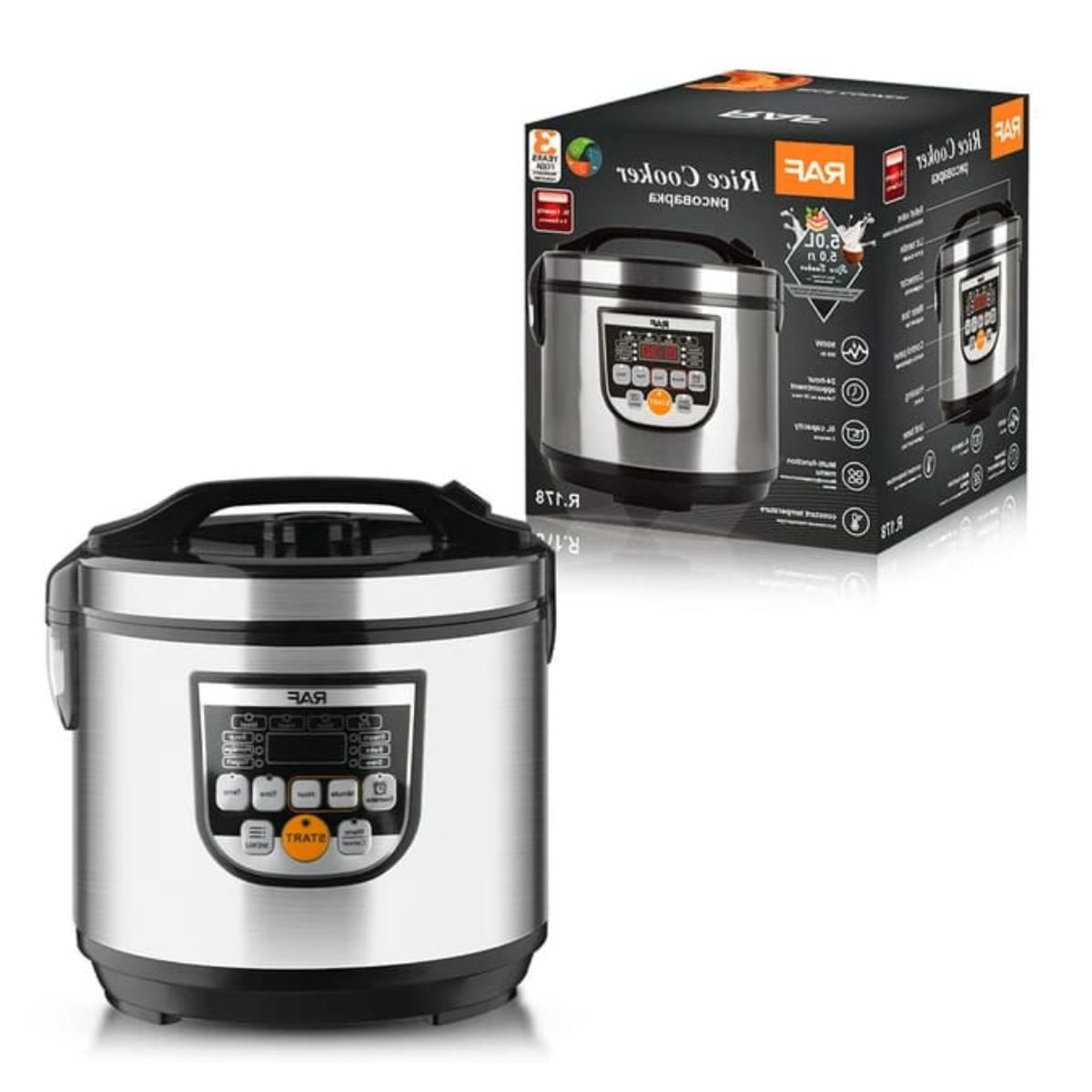 GENERICO - OLLA ARROCERA MULTIFUNCIONAL RAF