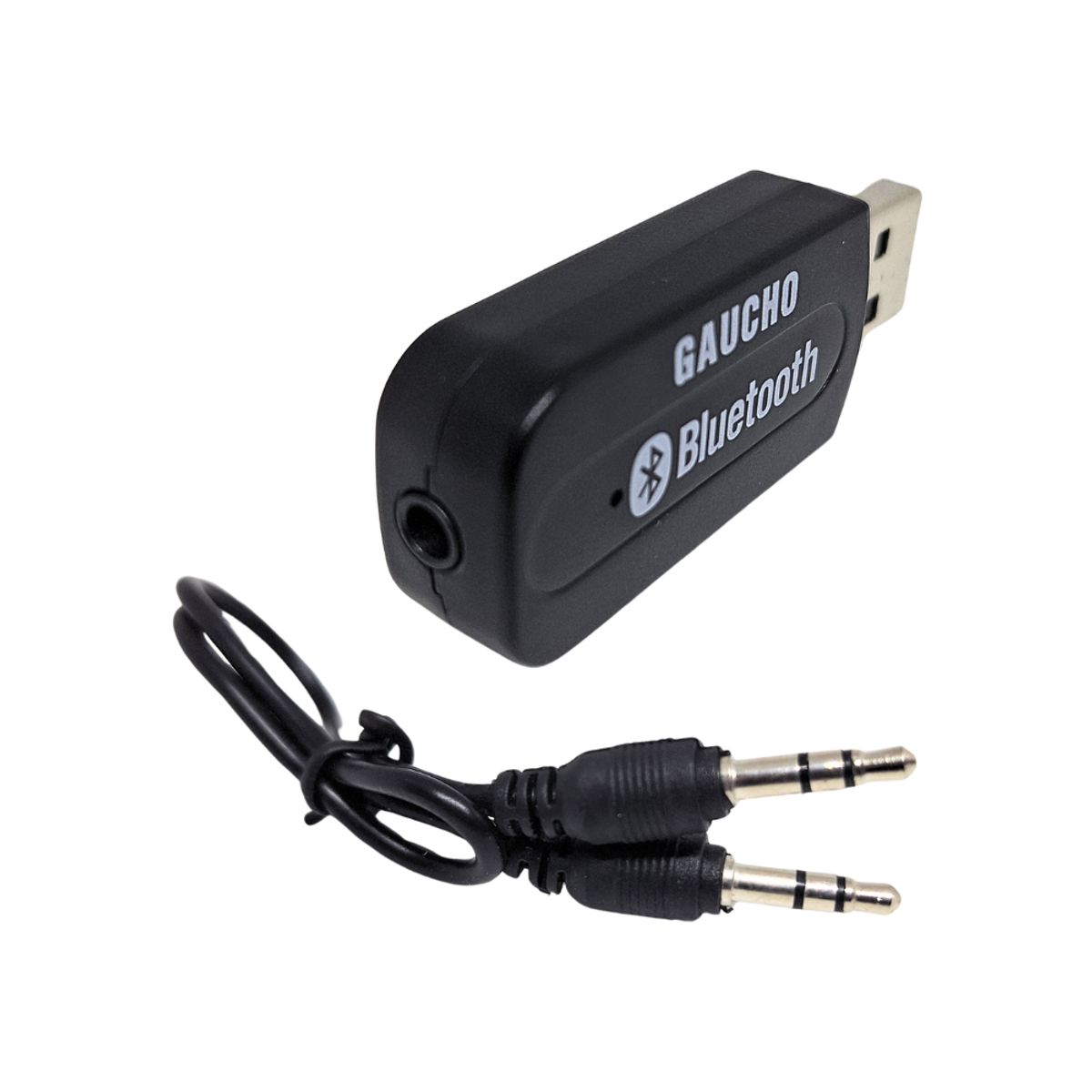 GENERICO - Receptor Bluetooth Dual Plug y Usb Para Autos  parlantes Gaucho