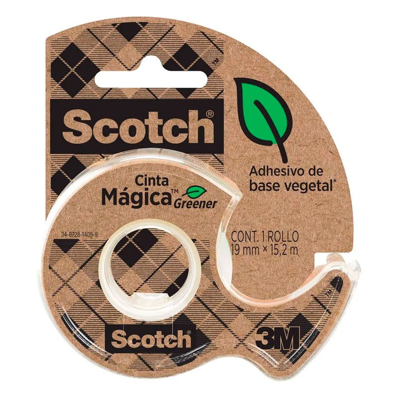 MARCA - Cinta Scotch Mágica Greener 19Mm X 152M