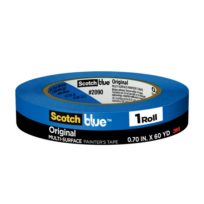 MARCA - Cinta ScotchBlue Multisuperficie 18 mm x 548 m