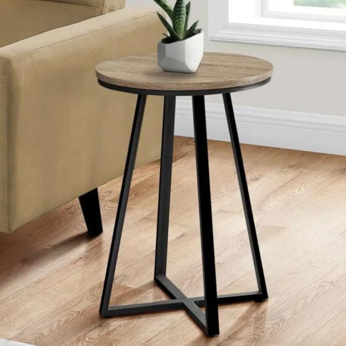 GENERICO - Mesa Auxiliar Cosmo Espresso Coricha Home