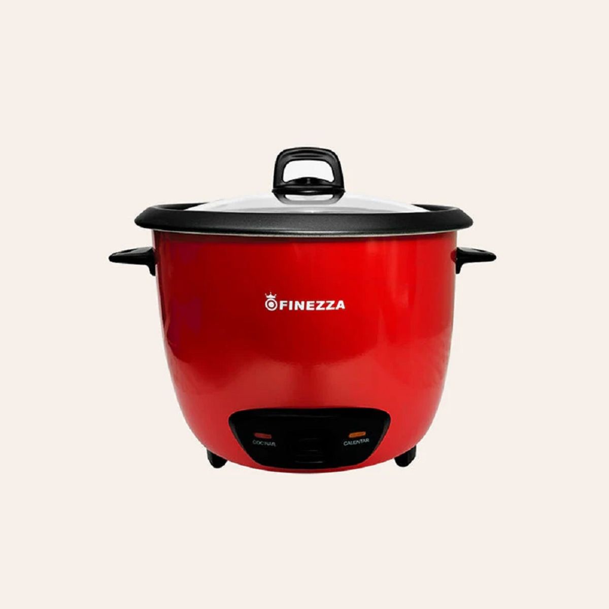 FINEZZA - Olla Arrocera FINEZZA 2.2 L FZ-657R ROJO