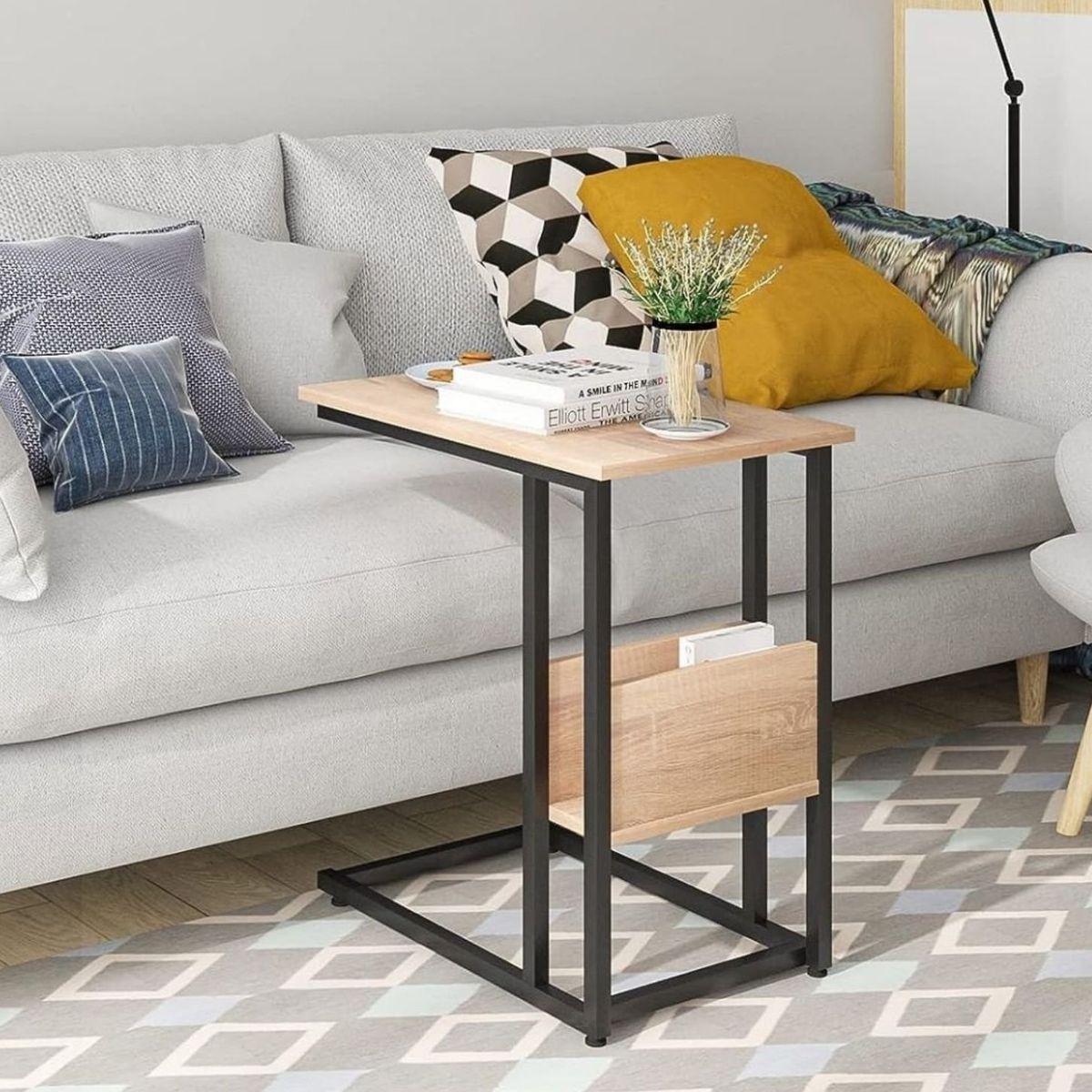 GENERICO - Mesa Auxiliar Industrial Draco Duna Coricha Home