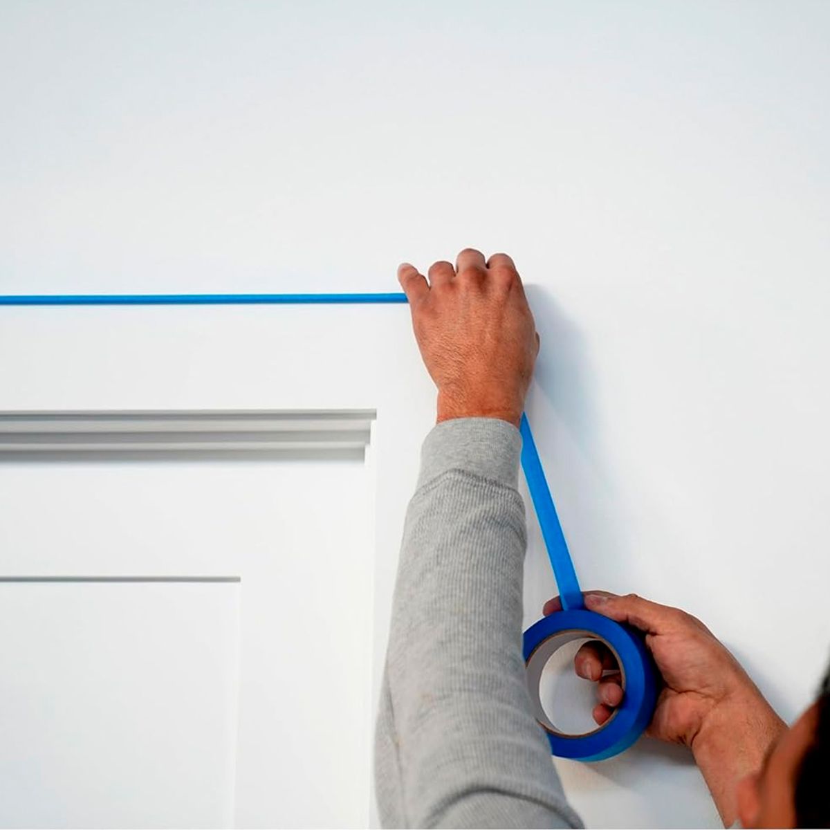 MARCA - Cinta Masking Tape Azul Scotch-Blue, 18 Mm X  54,8 M