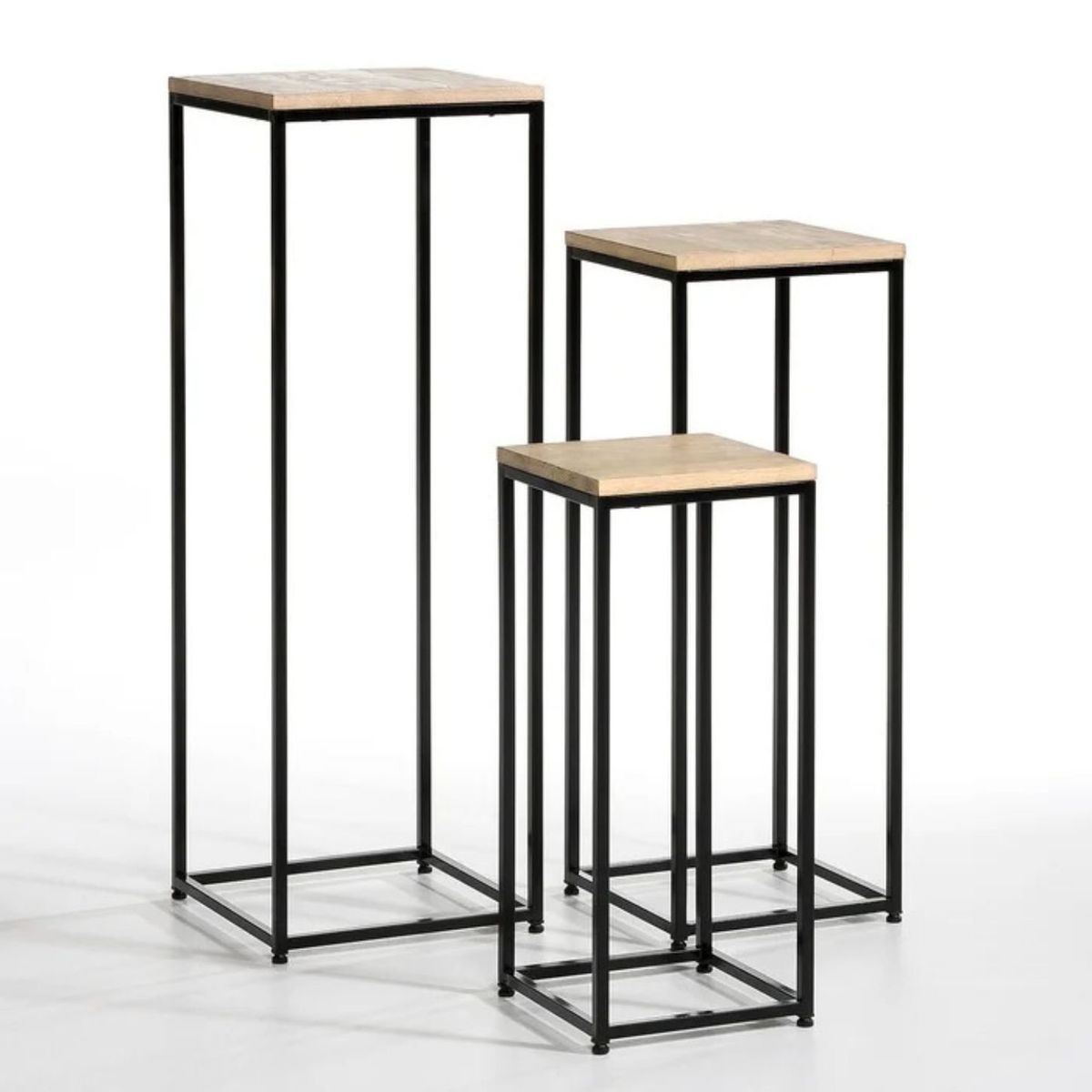 GENERICO - Set de Mesas Auxiliares Matrioska Duna Coricha Home