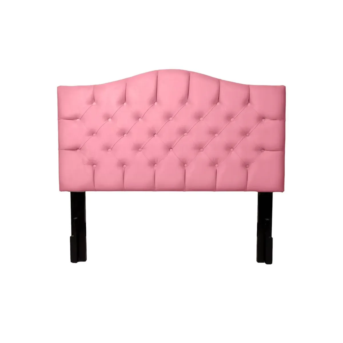 MUEBLES MACRUMO - Cabecera Alta Varsovia de 1.5 Plz - Color Rosado