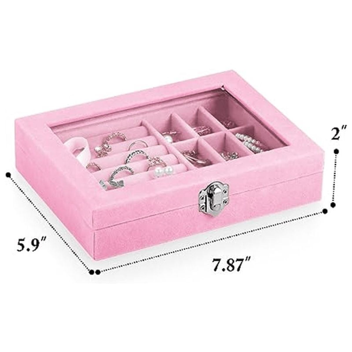 GENERICO - Joyero Multiespacio Rosa