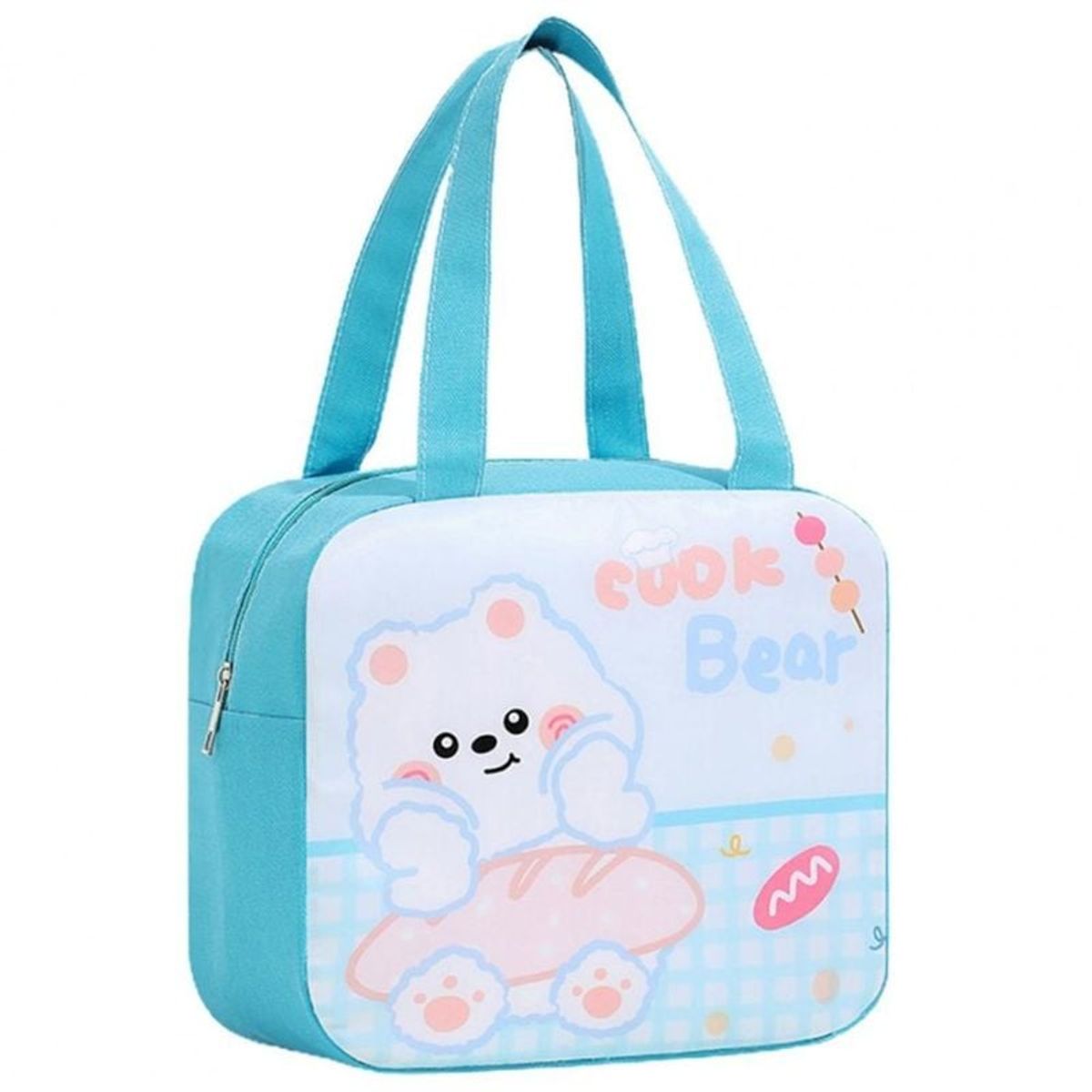 GENERICO - Lonchera Infantil Térmica -  Color Celeste