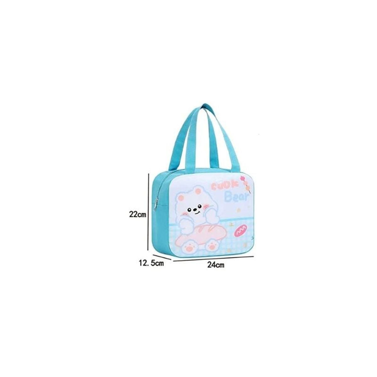 GENERICO - Lonchera Infantil Térmica -  Color Celeste