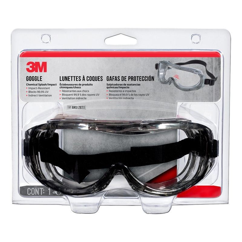 3M - Lentes 3M Para SalpicadurasImpactos Químicos 91264H1