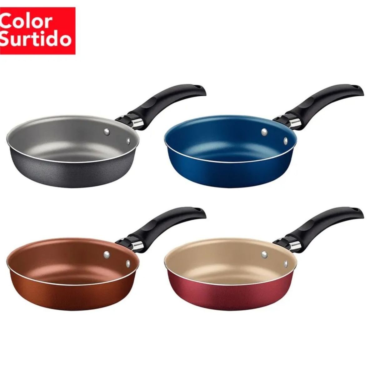 TRAMONTINA - Sartén Antiadherente 13 cm Turín