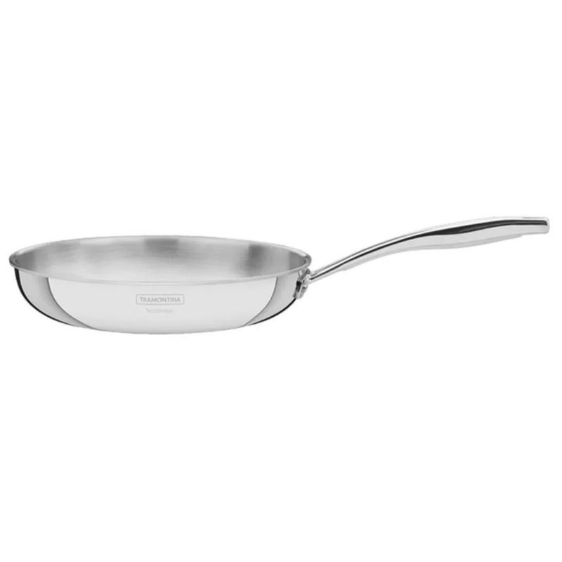 TRAMONTINA - Sartén  Grano de acero inoxidable  20 cm