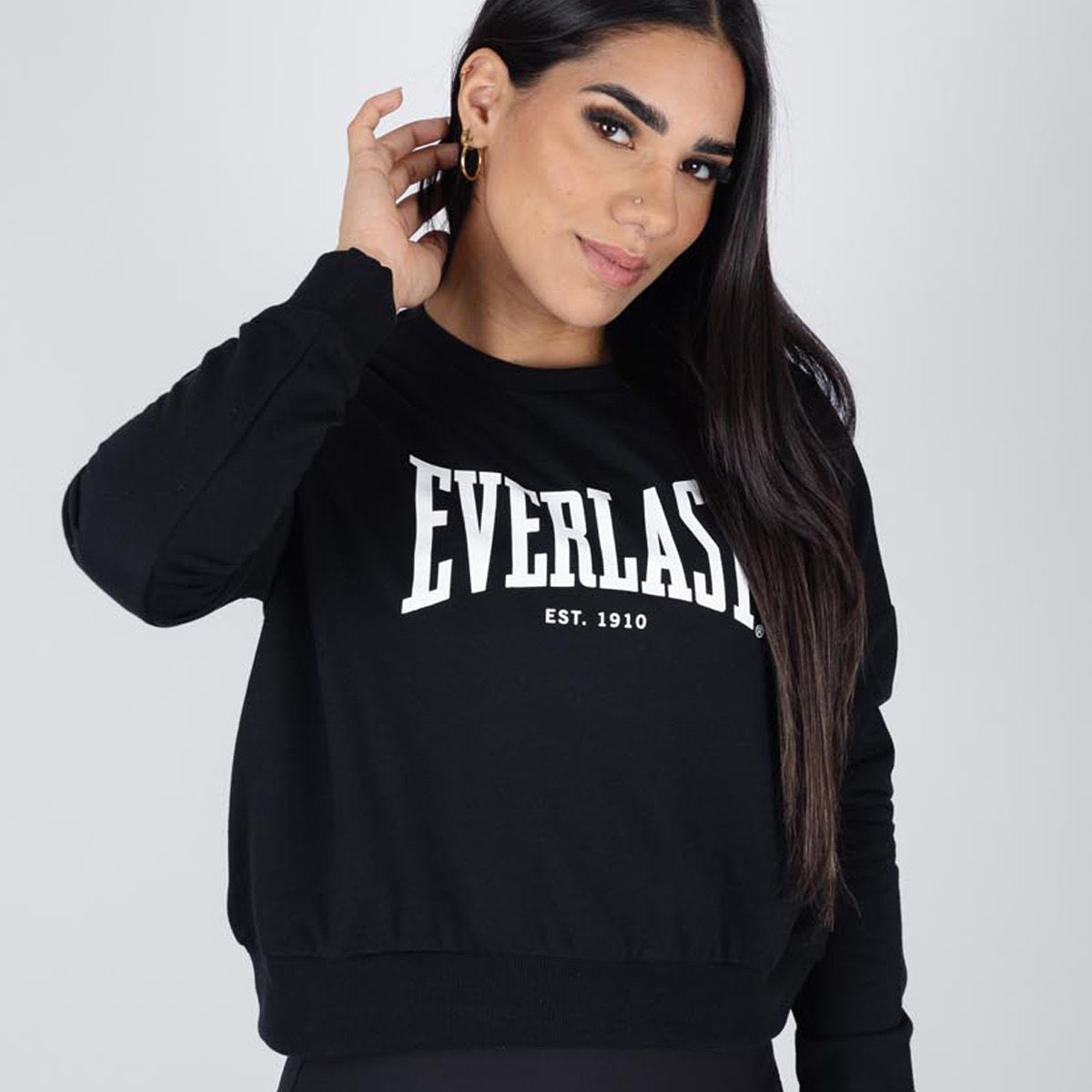 EVERLAST - POLERA FEM POLYCOT EVERLAST CREW