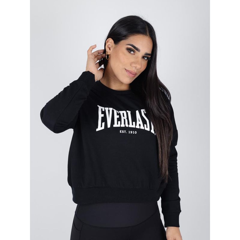 EVERLAST - POLERA FEM POLYCOT EVERLAST CREW