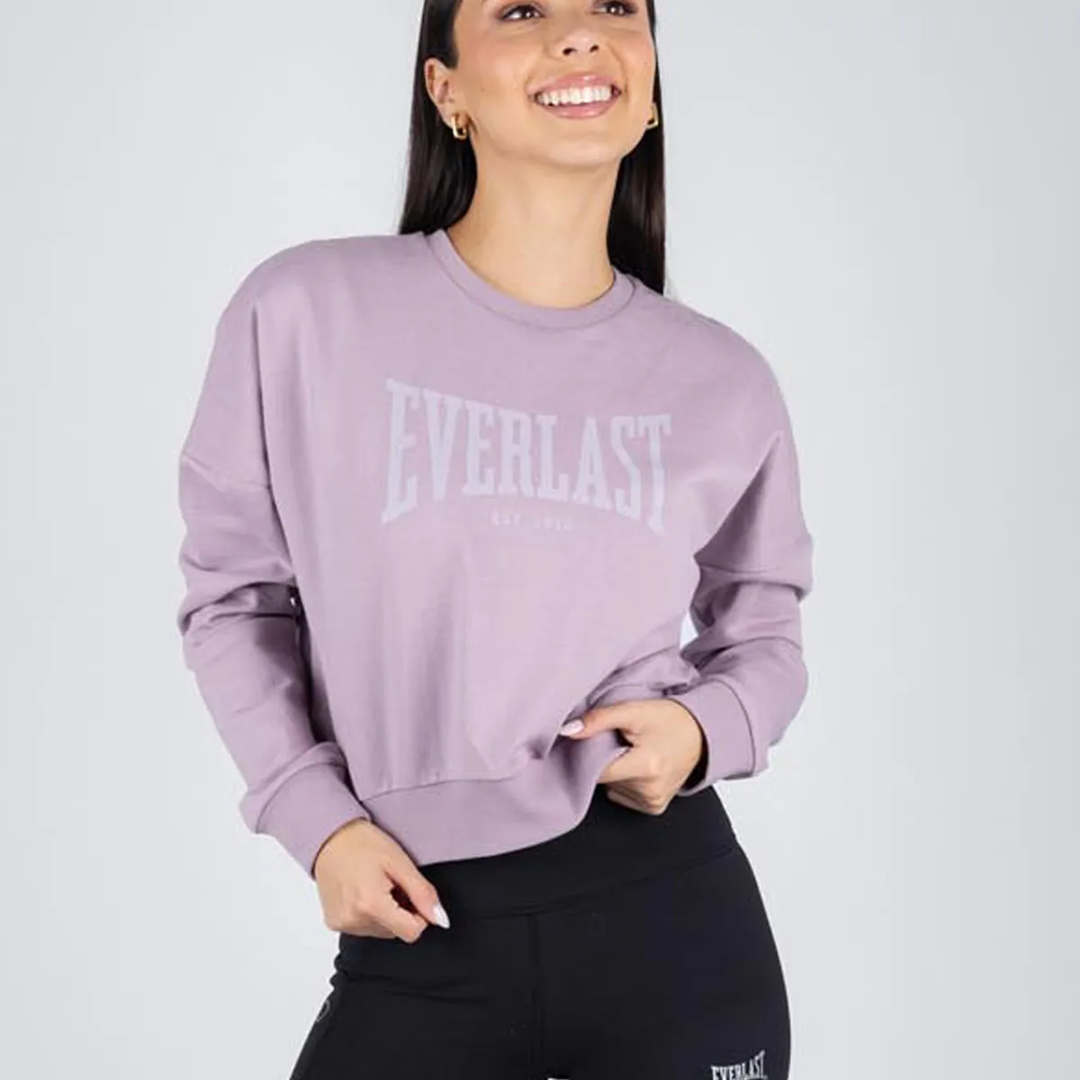 EVERLAST - POLERA FEM POLYCOT EVERLAST CREW