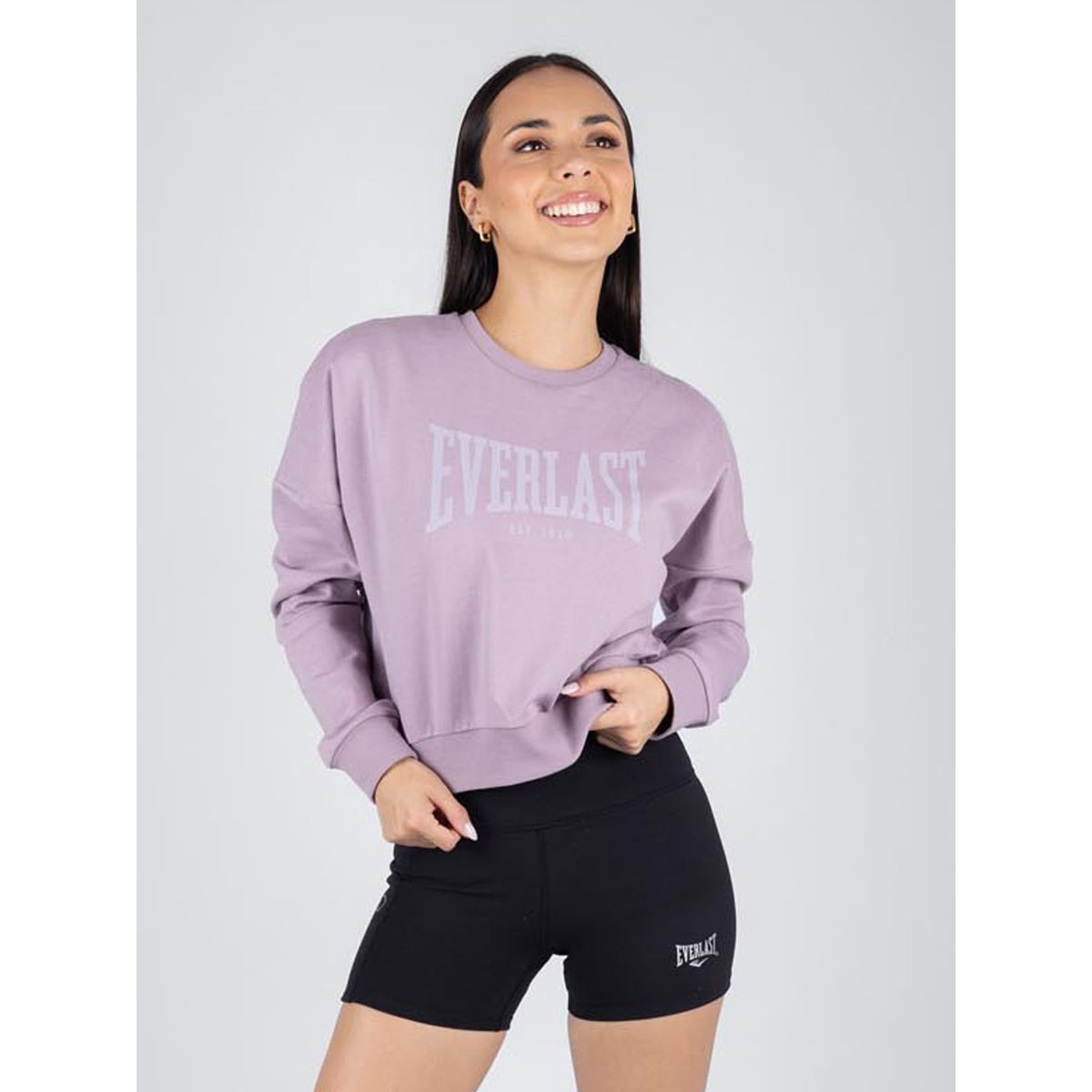 EVERLAST - POLERA FEM POLYCOT EVERLAST CREW