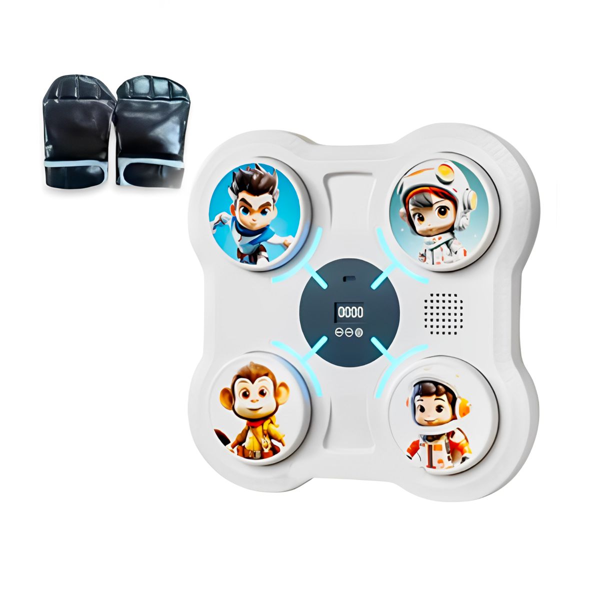 GENERICO - MAQUINA DE ENTRENAMIENTO DE BOXEO PARA NIÑOS  BLANCO