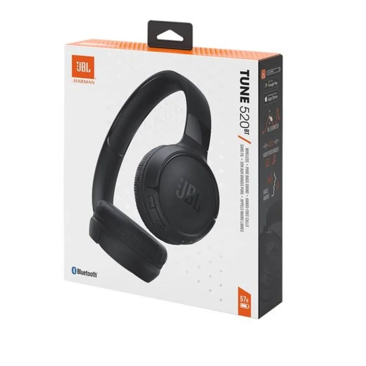 JBL - AUDIFONO JBL TUNE 520BT BLUETOOTH BLACK