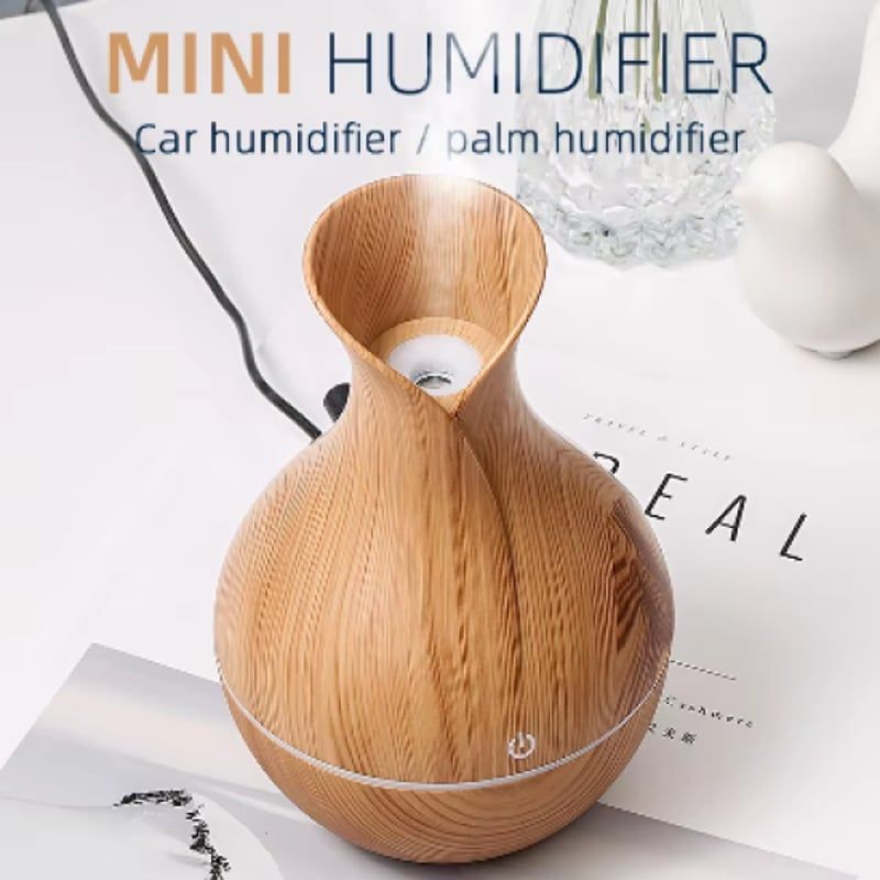 GENERICO - Difusor de aroma Humidificador recargable con Luz