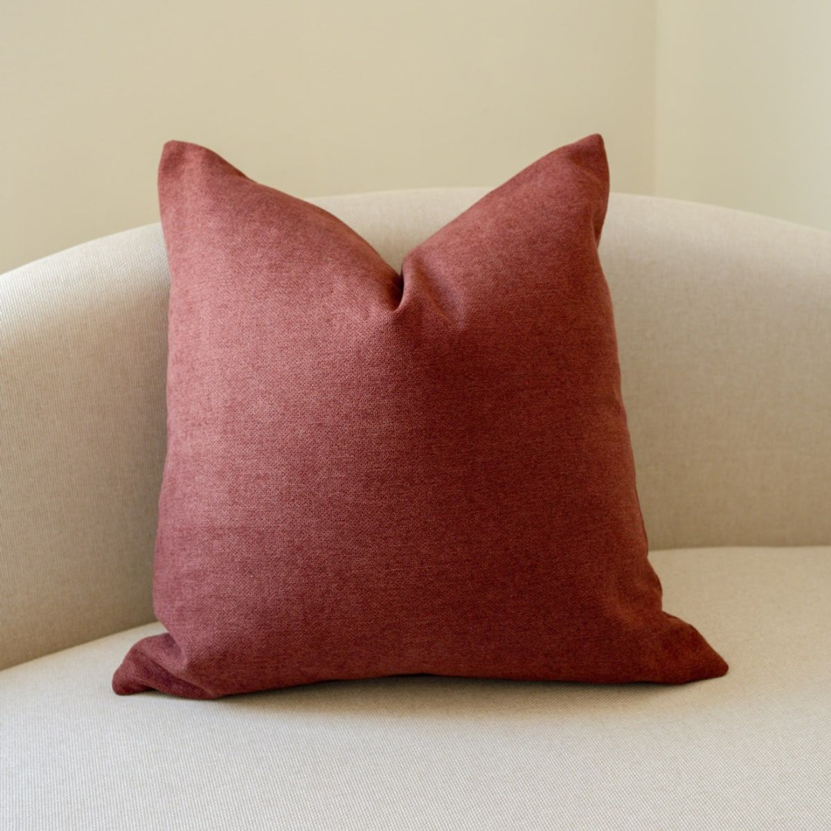 CLAUDIA RIVA HOME - Cojín Madrid Wine + relleno de poliester