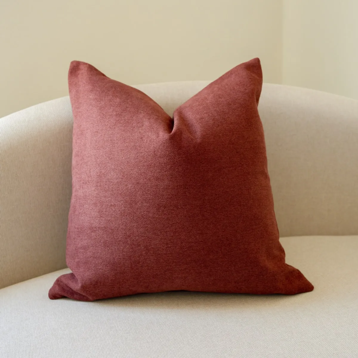 CLAUDIA RIVA HOME - Cojín Madrid Wine + relleno de poliester
