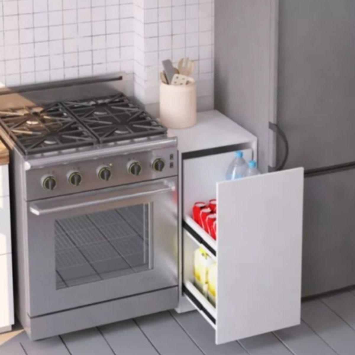 NACION MUEBLES - Guardado Organizador Blanco NM