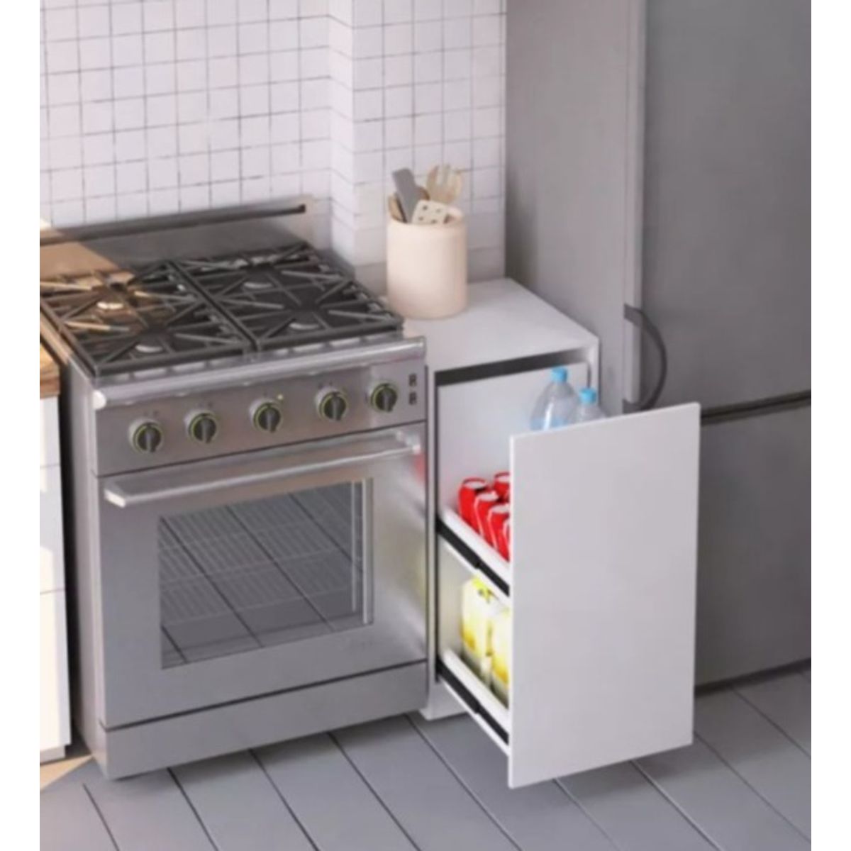 NACION MUEBLES - Guardado Organizador Blanco NM