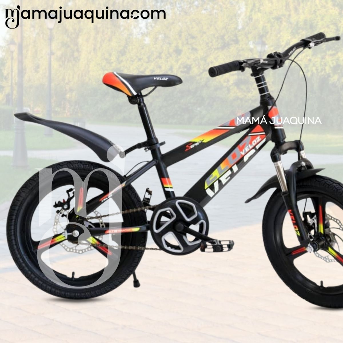 VELOX - Bicicleta Para Niño Aro 20 «NEW VELOZ» para Niños Orange