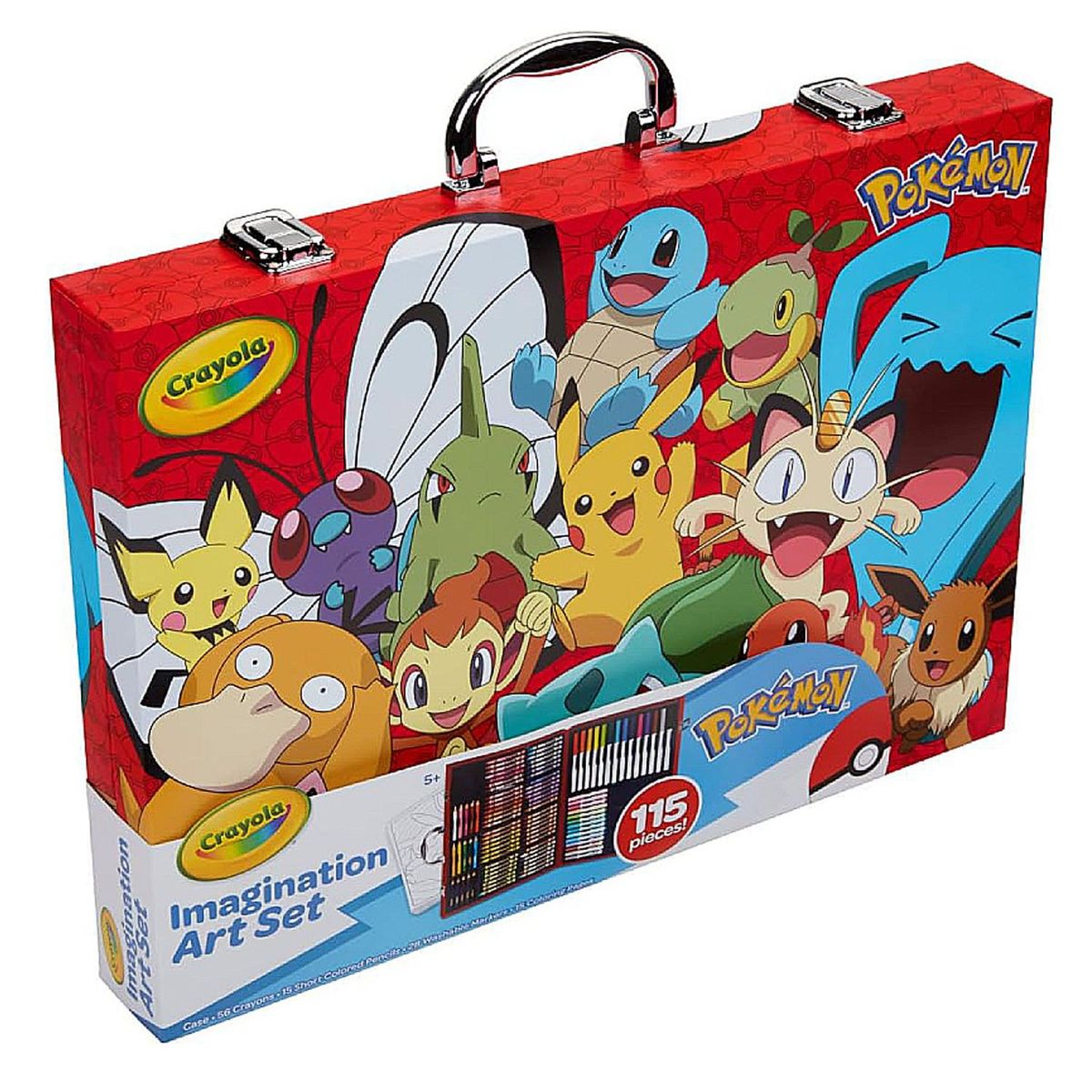 POKEMON - Crayola Juego De Imaginacion Pokemon 115 Unidades