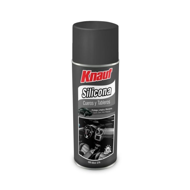 KNAUF - Silicona Cueros y Tableros Aroma Carro Nuevo Knauf
